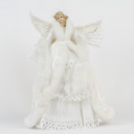 Ingeraș vărf de brad 40 cm CelestialGrace