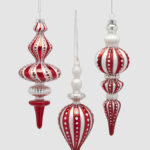 Set 3 globuri sticla RedChristmas