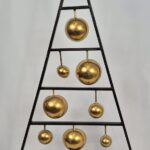 Decorațiune brad metalic 74 cm GleamingTree